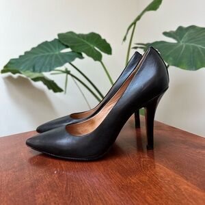 Elegant Coach Black High Heels